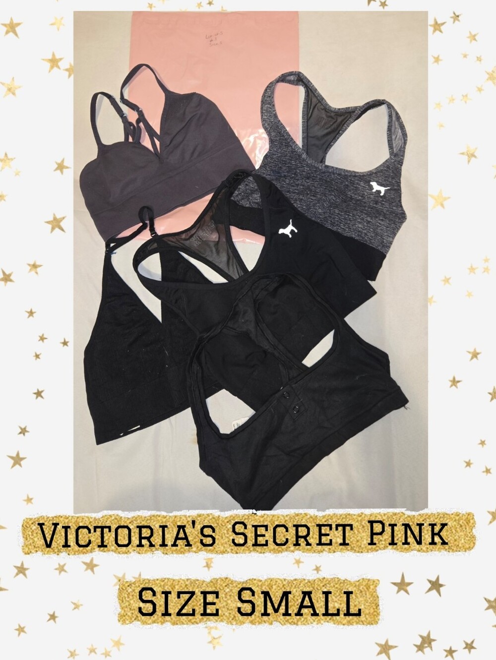 PINK Victoria's Secret  Sports Bra Lot Sz S